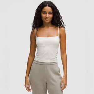 Lululemon wundermost tank XS dove grey